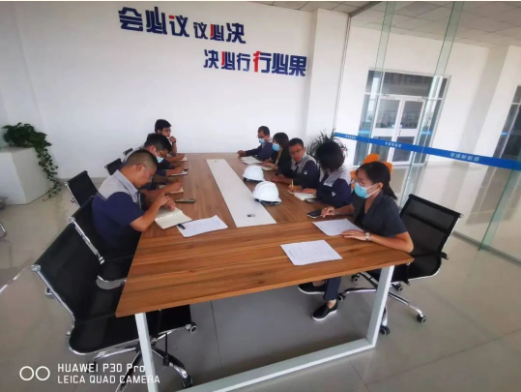 東營華源新能源有限公司開展國慶節(jié)前安全環(huán)